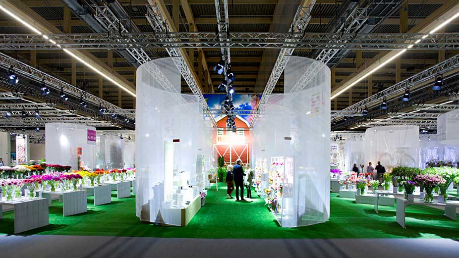 Deckenabhängungen bei der Messe Frankfurt
